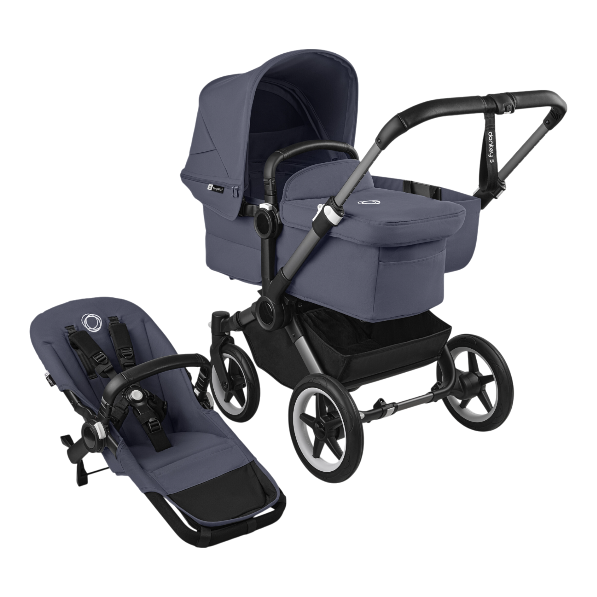bugaboo donkey 5 travel system Bugaboo Donkey 5 Mono Complete Single Stroller