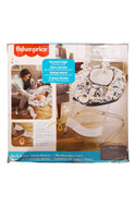 Fisher-Price See & Soothe Deluxe Bouncer - Navy Foliage  - Open Box - 2