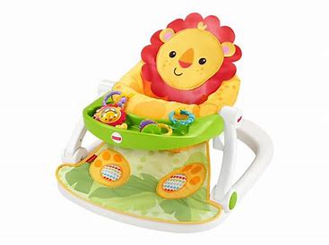 Fisher-Price Sit-Me-Up On-the-Go Floor Seat - LIon
