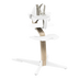 White with Natural Stem
