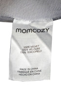 Momcozy Huggable Maternity U Shaped Body Pillow - Grey - Warming Cover - Like New - 5
