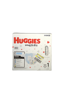 Huggies Snug & Dry Diapers - Size 1 - 124 Diapers - Open Box - 2