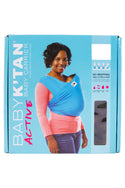 Baby K'tan Active Yoga Carrier - Heather Coral - M - 3