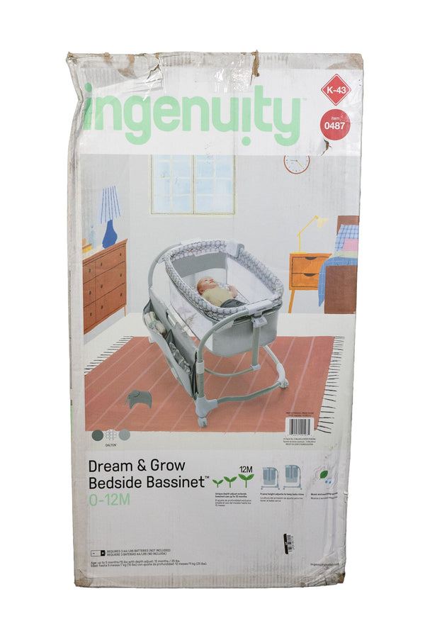 Ingenuity Dream & Grow Bedside Bassinet - Dalton - Open Box - 2