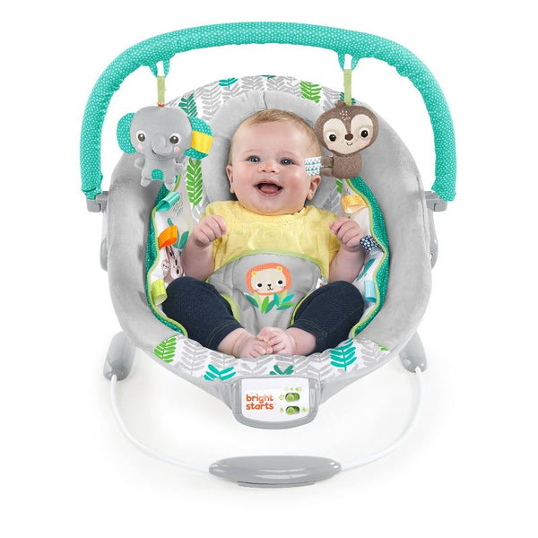 Bright Starts Comfy Bouncer - Jungle Vines - 1