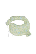 My Brest Friend Inflatable Travel Nursing Pillow - Green Pasiley  - Gently Used - 1