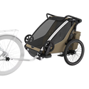 Thule Chariot Cross 2 Double Multisport Bike Trailer and Stroller - 2