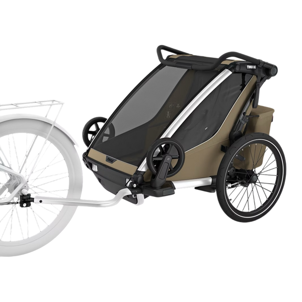 Thule Chariot Cross 2 Double Multisport Bike Trailer and Stroller - 2