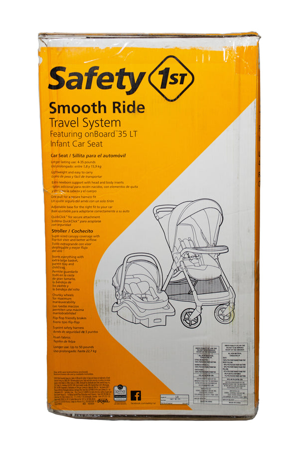Safety 1st Smooth Ride Travel System - Ombre Blue - 2021 - Open Box - 5