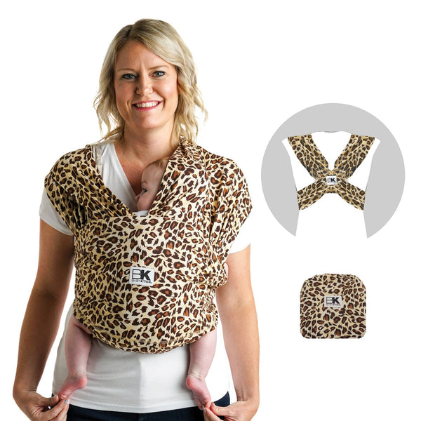 Baby K'tan Original Baby Carrier - Leopard Love - M - 1