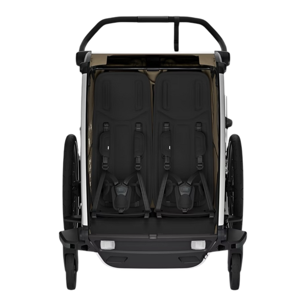 Thule Chariot Cross 2 Double Multisport Bike Trailer and Stroller - 3