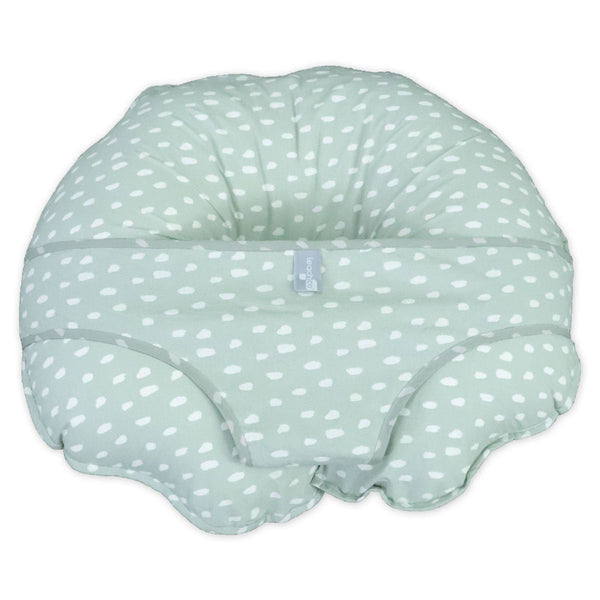 Leachco Cuddle-U Multi-Purpose Nursing Pillow - Sage Dots - 1