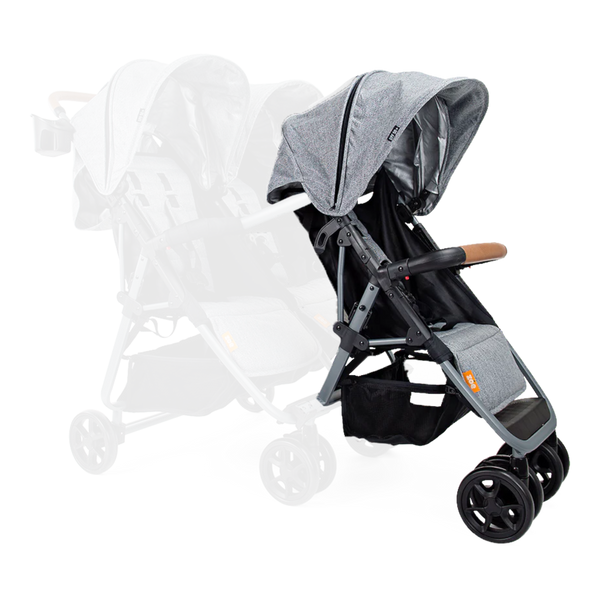 zoe jogging stroller double Zoe The Trioᵛ¹ Add-On Seat