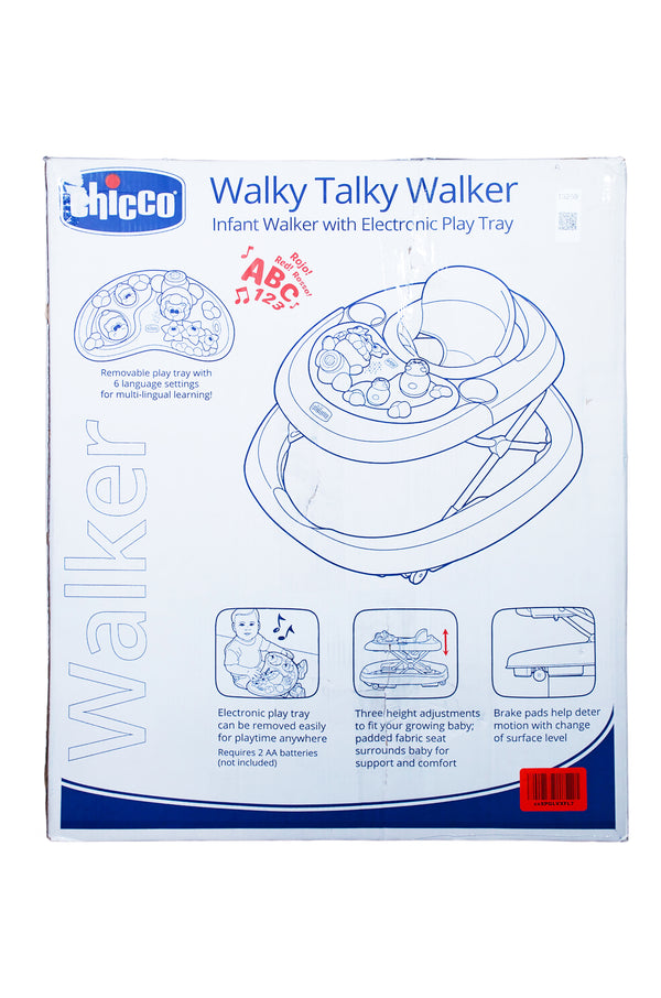 Chicco Walky Talky Baby Walker - Circles - Open Box - 2