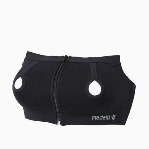 Medela Easy Expression Hands Free Pumping Bustier - Black