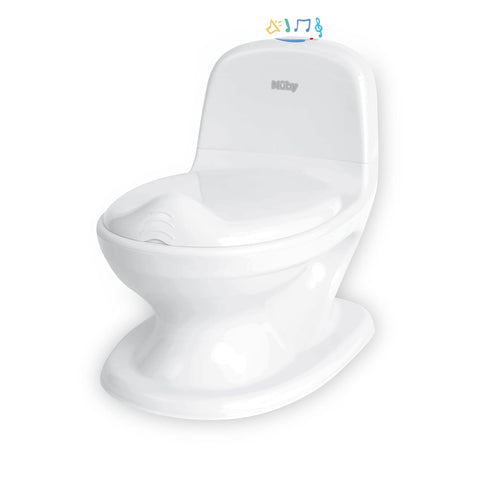 Nuby My Real Potty Training Toilet - White