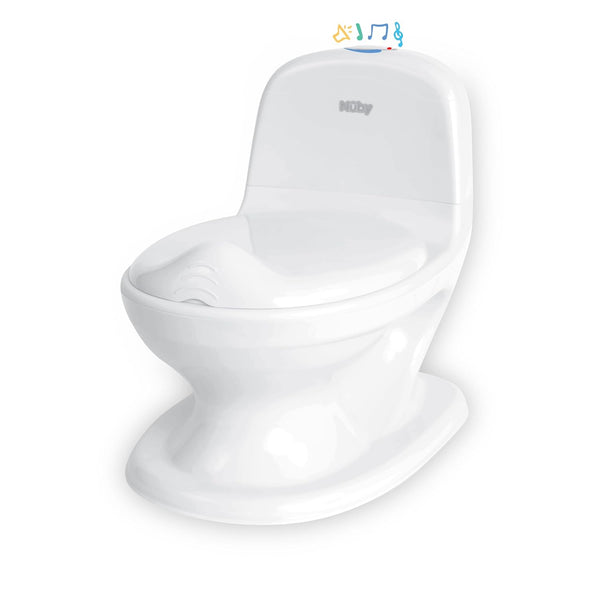 Nuby My Real Potty Training Toilet - White - 1
