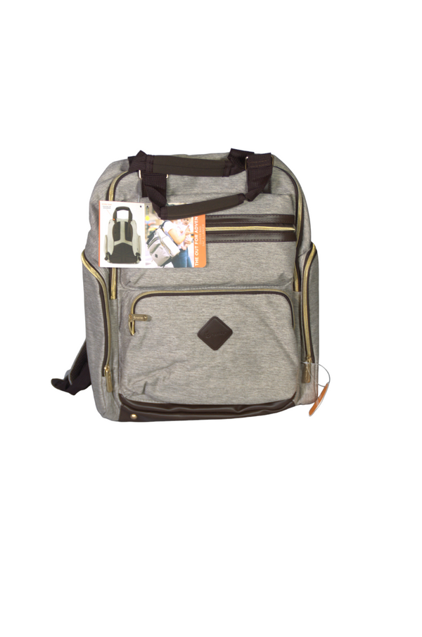 Ergobaby Out for Adventure Diaper Bag - Khaki/Brown - 1