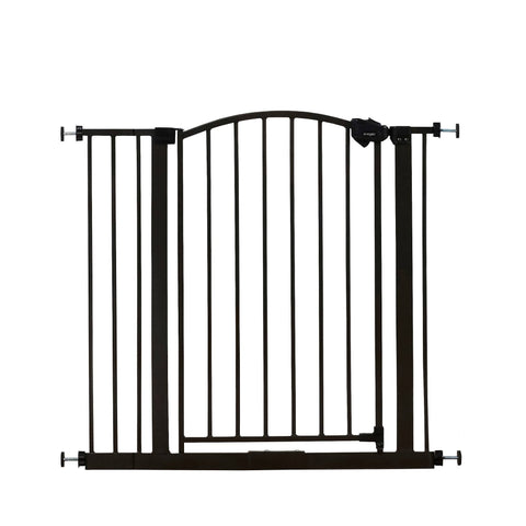 Regalo Arched Decor Safety Gate - Bronze