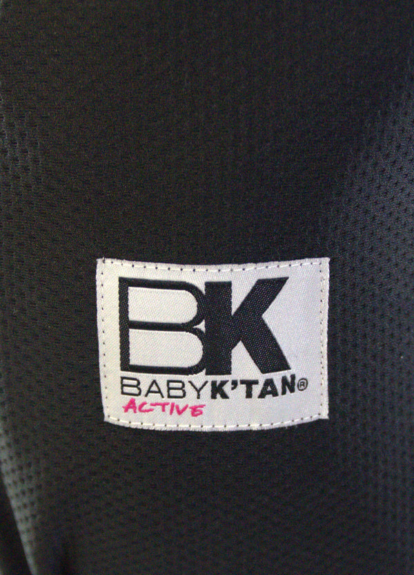 Baby K'tan Active Baby Carrier - Black - XL - 8