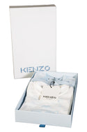 Kenzo Baby Two-Pack Sleepsuits - White & Pale Blue - 6 Months - Open Box - 3