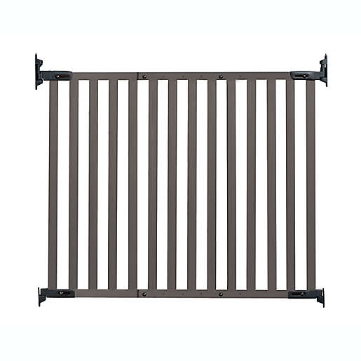 KidCo Angle Mount Bamboo Safety Gate - Grey - 1