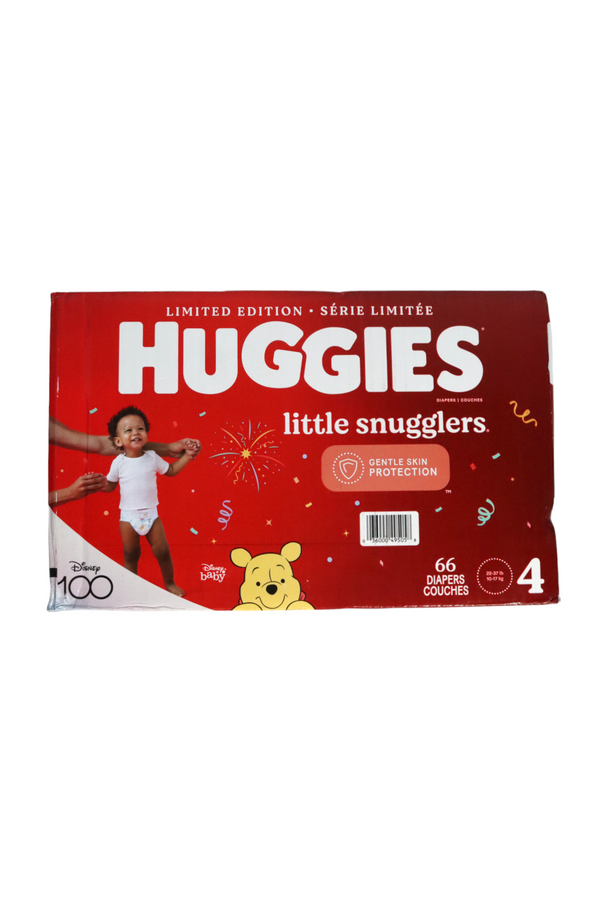 Huggies Little Snugglers - Size 4 - 66 Count - Factory Sealed - 1