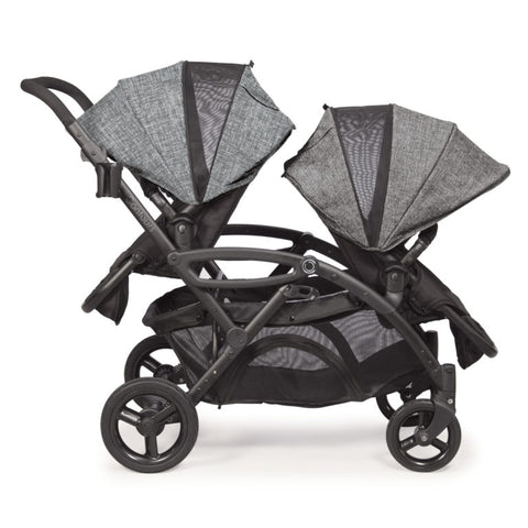 Contours Options Elite Tandem Double Stroller - Graphite