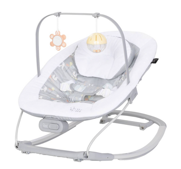 Baby Trend Smart Steps My First Rocker 2 Bouncer - Grey - 1