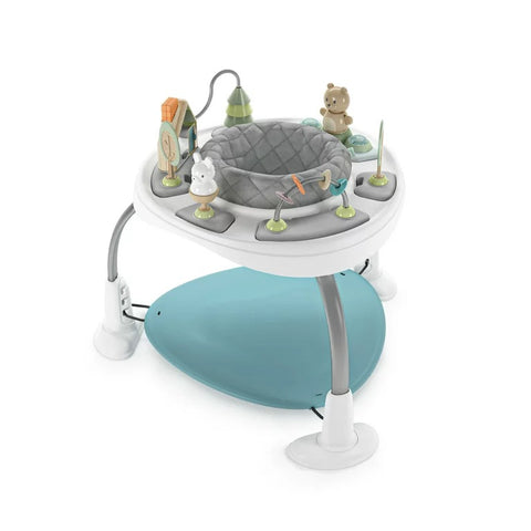 Ingenuity Spring & Sprout 2-in-1 Baby Activity Center - First Forest