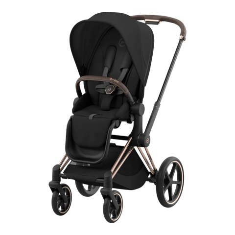 Buy sepia-black-with-rosegold-frame Cybex Priam 4 Stroller