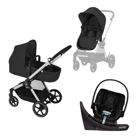 Cybex Eos and Aton G Swivel Travel System