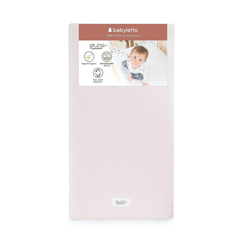 Babyletto Pure Core Crib Mattress with Dry Waterproof Cover - White - Factory Sealed
