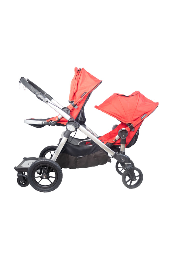 Baby Jogger City Select Stroller - Double - Ruby Red - 2010 - Gently Used - 3