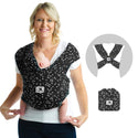 Baby K'tan Original Baby Carrier - Sweetheart Black - L - 1