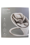 Munchkin Bluetooth-Enabled Musical Baby Swing - Classic Grey - 2