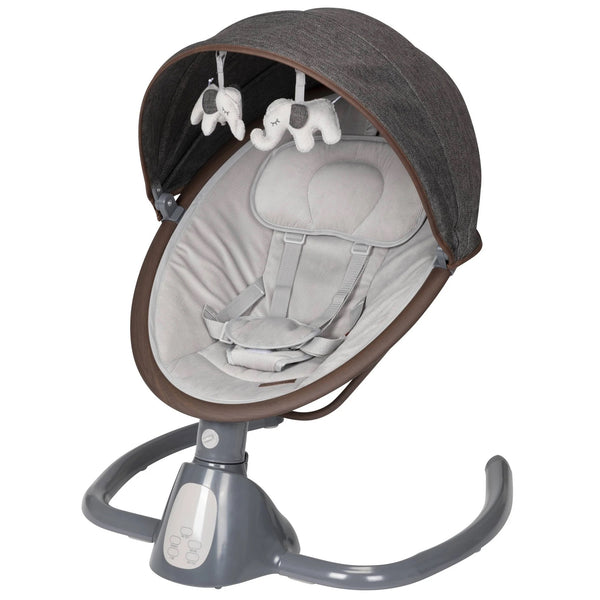 Safety 1st 5 Modes Bluetooth Swing - Smoked Pecan - 1