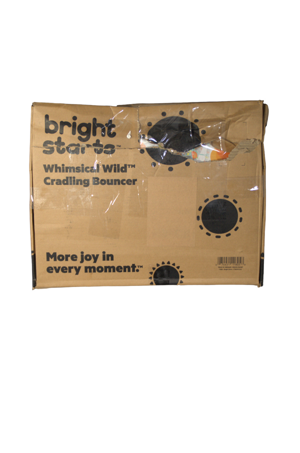 Bright Starts Comfy Bouncer - Whimsical Wild  - Open Box - 2