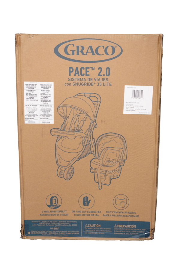 Graco Pace 2.0 Travel System - Oakton - 2022 - Factory Sealed - 3