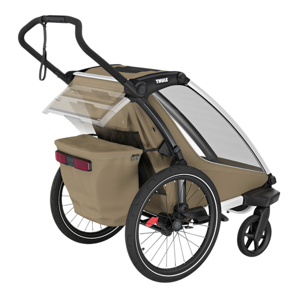 Thule Chariot Cross 2 Double Multisport Bike Trailer and Stroller - 4
