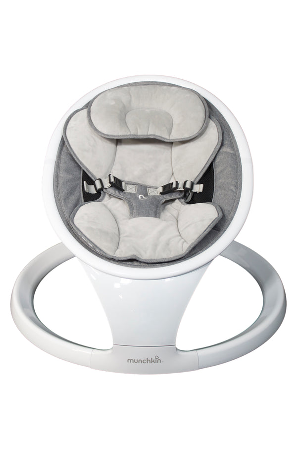 Munchkin Bluetooth-Enabled Musical Baby Swing - Classic Grey - 2