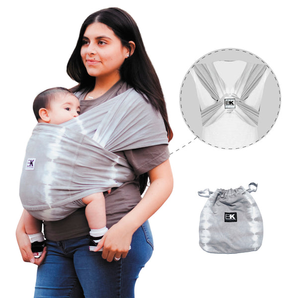 Baby K'tan Original Baby Carrier - Graphite Grey - XS - 1