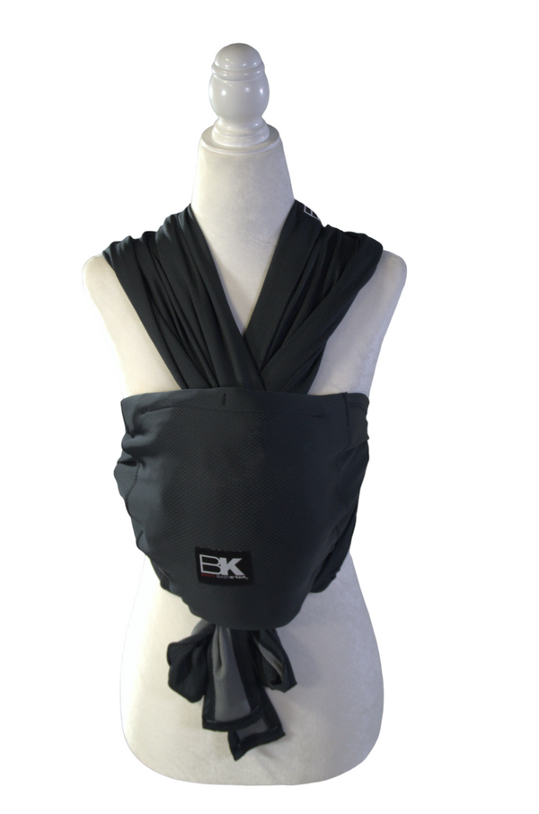 Baby K'tan Active Yoga Carrier - Heather Black - L - 6