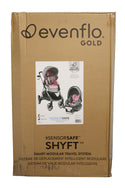 Evenflo Shyft Travel System with SecureMax Infant Car Seat + SensorSafe - Opal Pink - 3