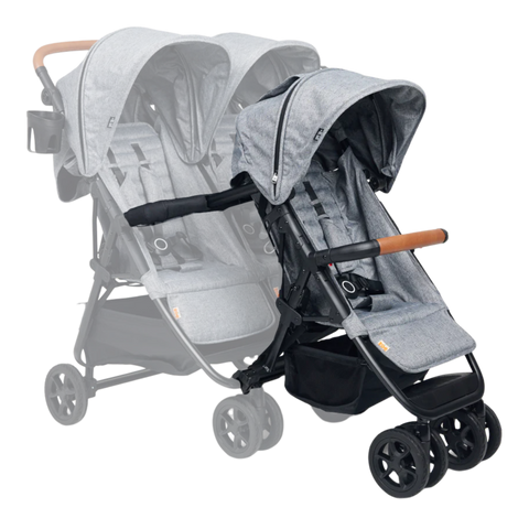 Buy luxe-grey Zoe The Trioᵛ² Add-On Seat