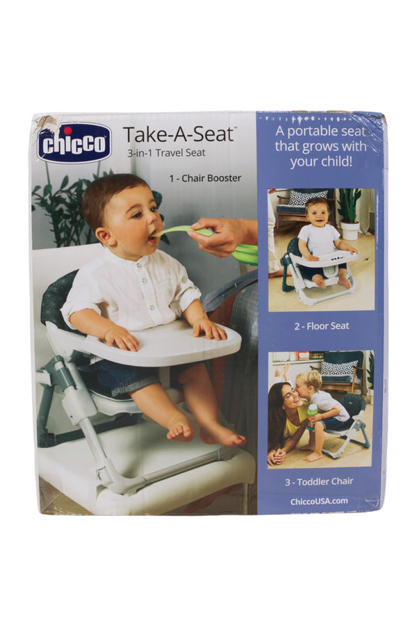 Chicco Take-A-Seat 3-in-1 Travel Seat - Gray Star - 2