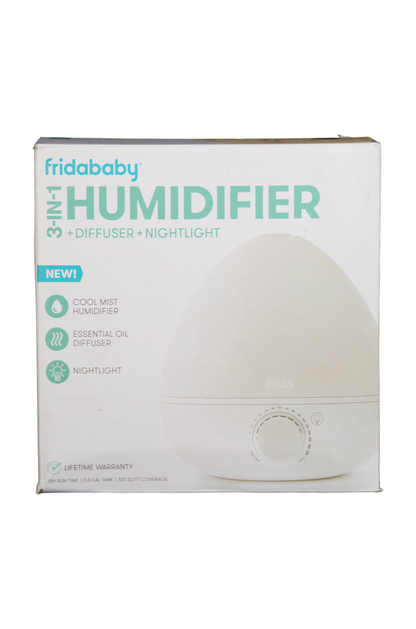 Fridababy Humidifier + Diffuser + Nightlight, 3-in-1