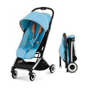 Cybex Orfeo 2023 Ultra Lightweight Travel Stroller - Beach Blue - 1