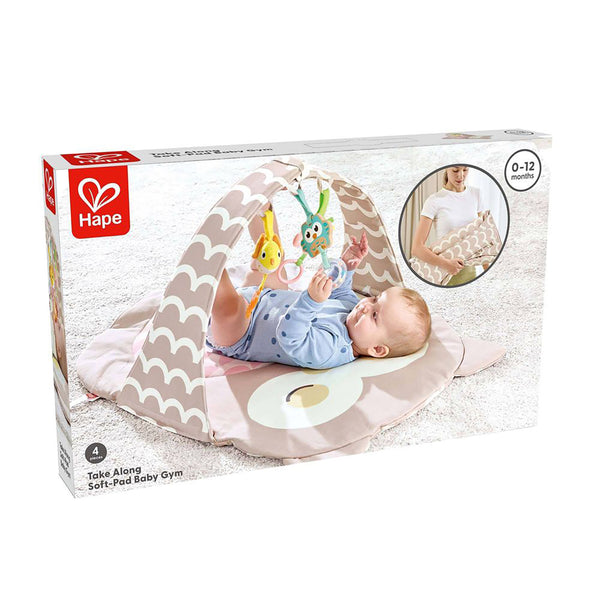 Hape Take Along Soft Pad Baby Gym Owl Stork Exchange