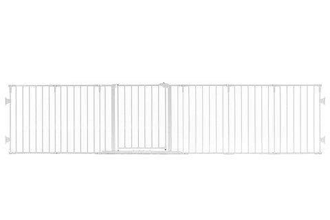 Regalo Super Wide Adjustable Baby Gate and Play Yard - White